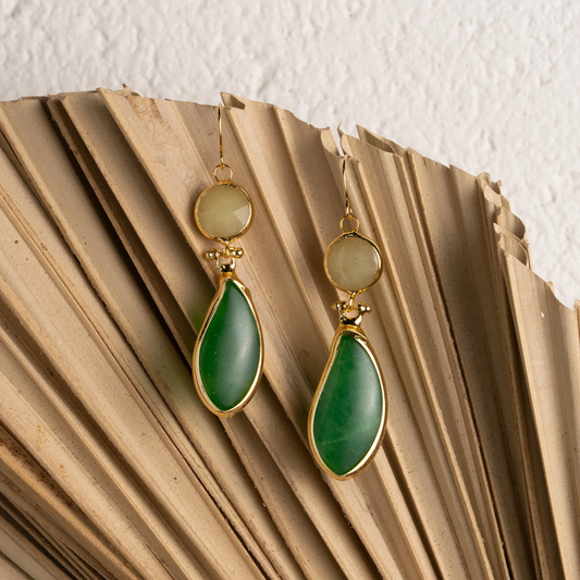 Lara Double Drop Earrings