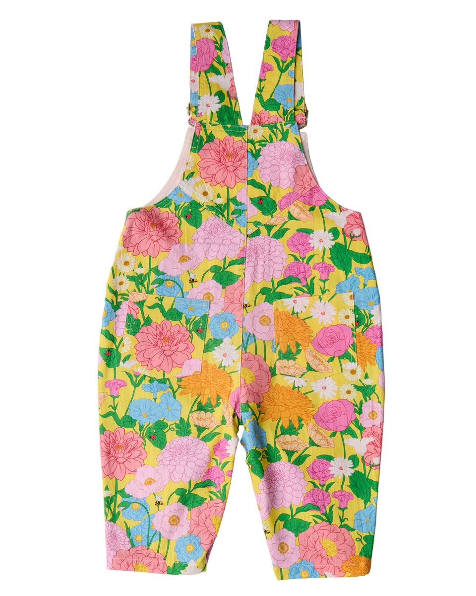 Follow The Sun Baby Cotton Drill Overalls