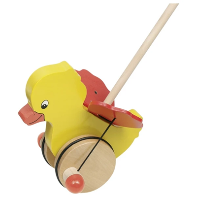 Tweedy Push Along Wooden Toy