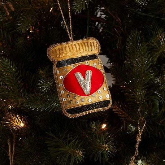 Vegemite Sequin Hanging Decoration