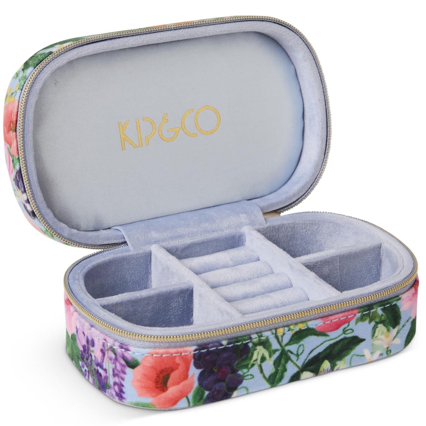 Spring In The Air Travel Velvet Jewellery Box