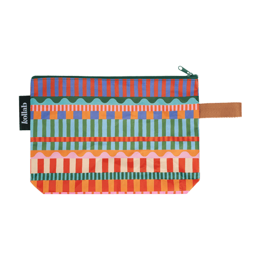 Blocks and Stripes Clutch