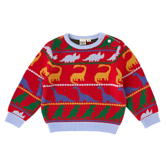 Dino Knit Kids Jumper