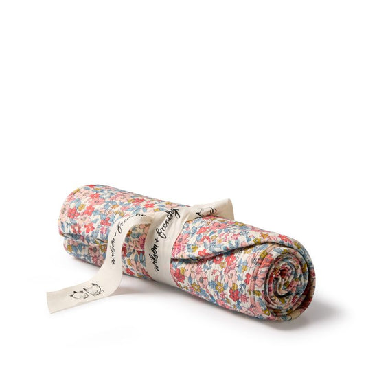 Summer Bloom Organic Bunny Rug