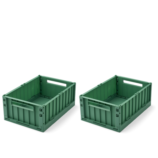 Dusty Ivy Medium Weston Storage Box 2-pack