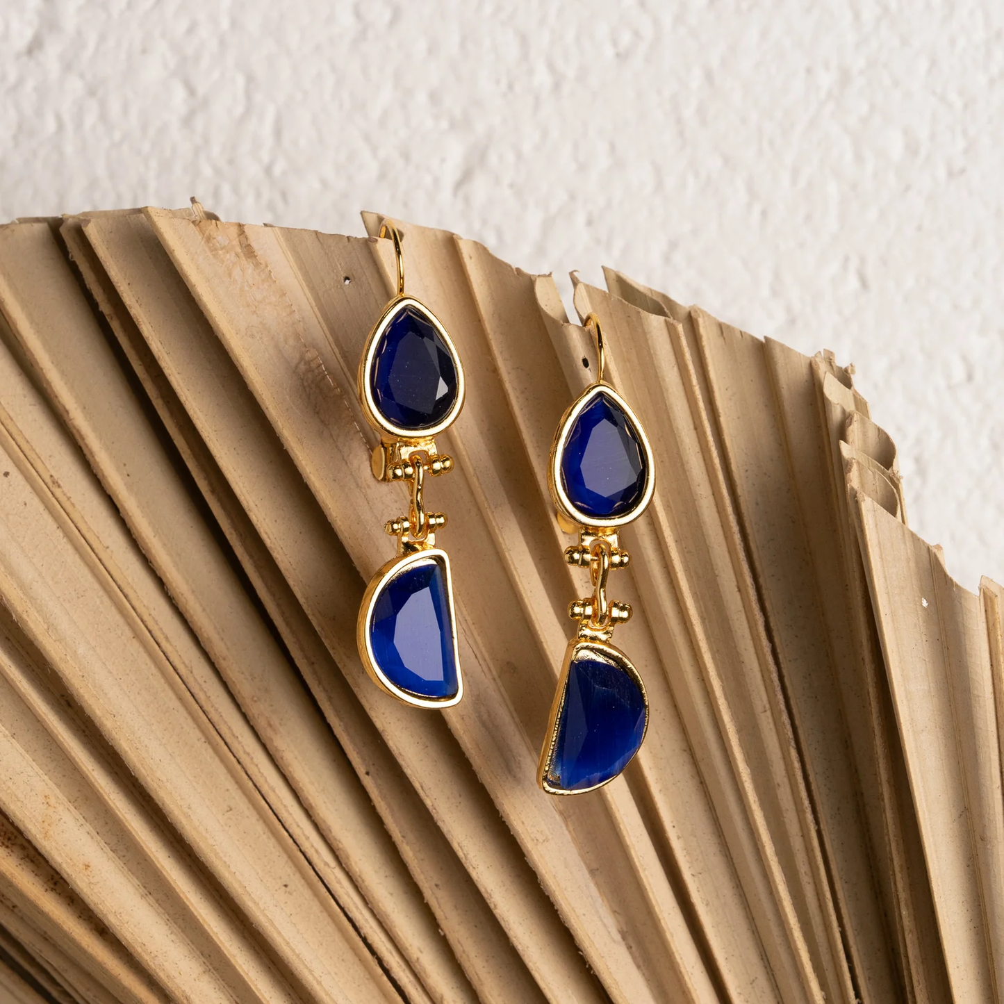 Neri Double Drop Earrings