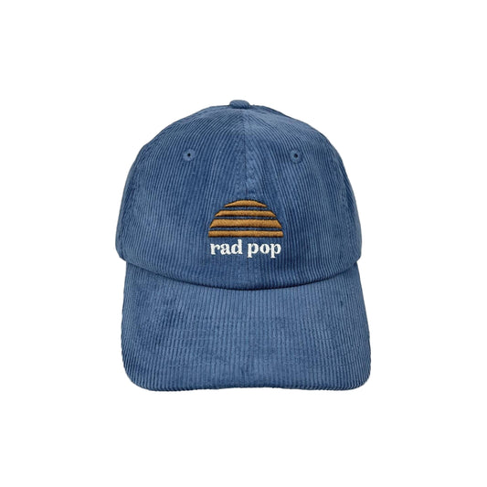 Rad Pop Blue Cord Cap