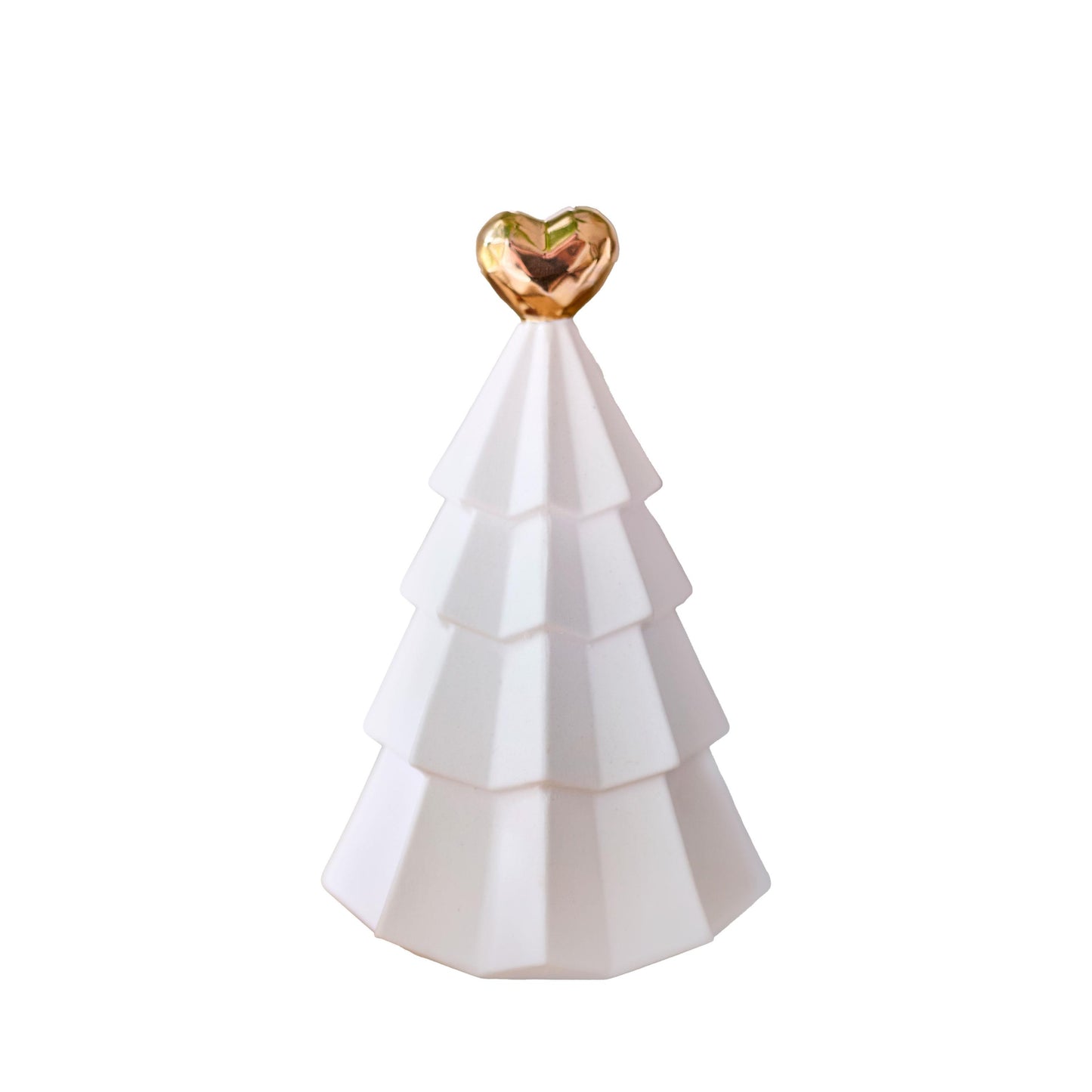 Christmas Tree with Gold Heart