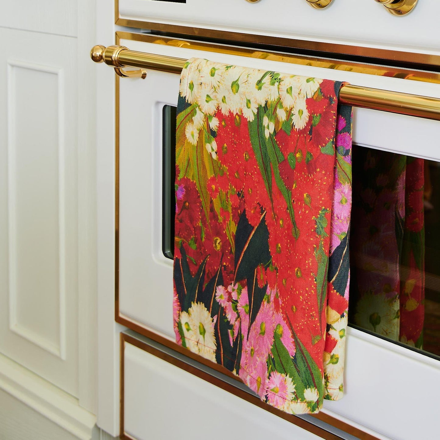 Australian Bush Blossom Tea Towel