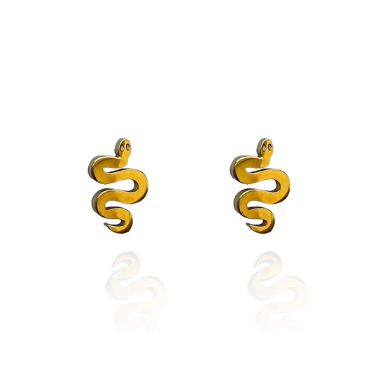 Serpent Stud Earrings