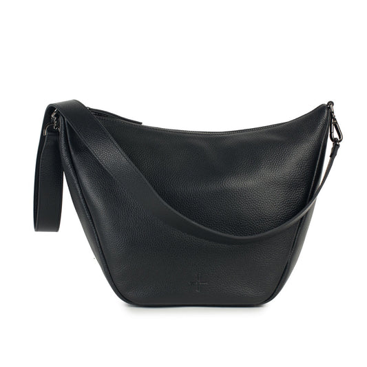 Camilla Crossbody Bag Pebbled Black