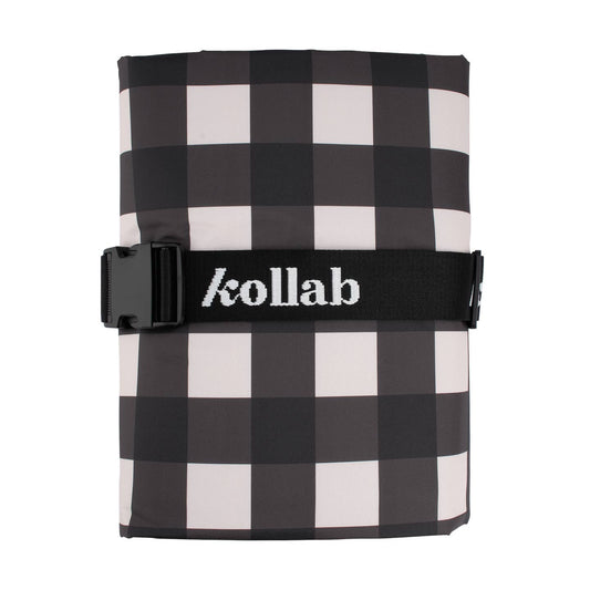 Large Picnic Mat Black Check