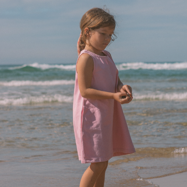 Candy Shift Denim Kids Dress