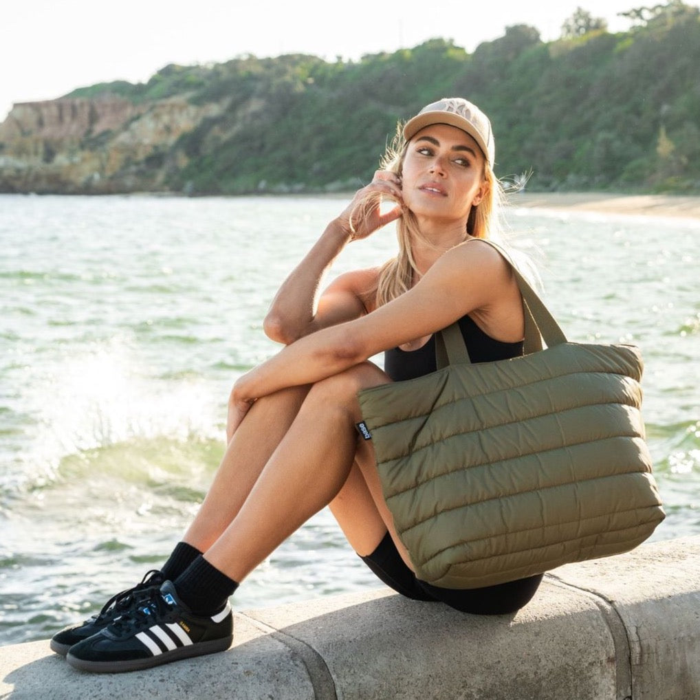 Take It Base Tote Cloud Khaki