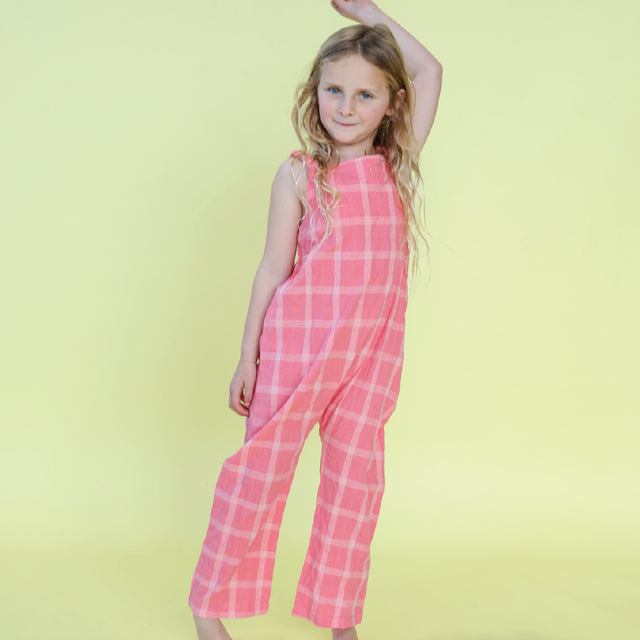 Candy Check Kids Playsuit