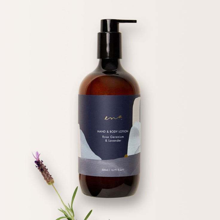 Rose Geranium & Lavender Hand & Body Lotion 500ml