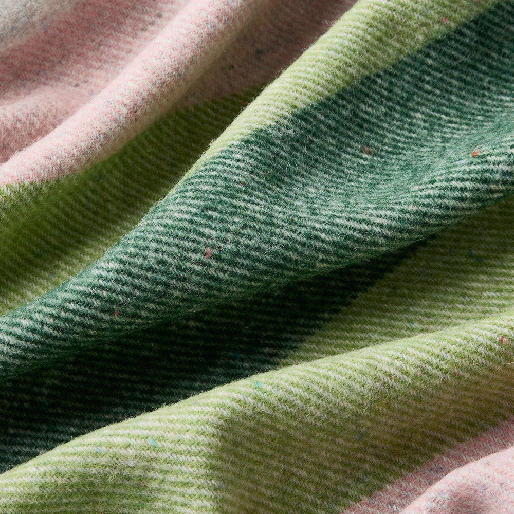Breezy Bloom Recycled Wool Throw