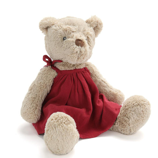 Honey Bear Red Dress
