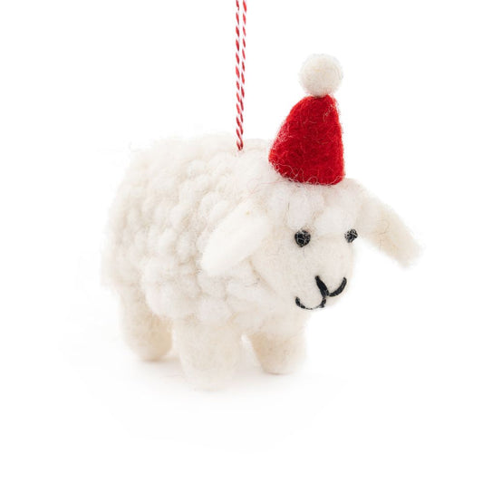 Sheep White Wool Decoration