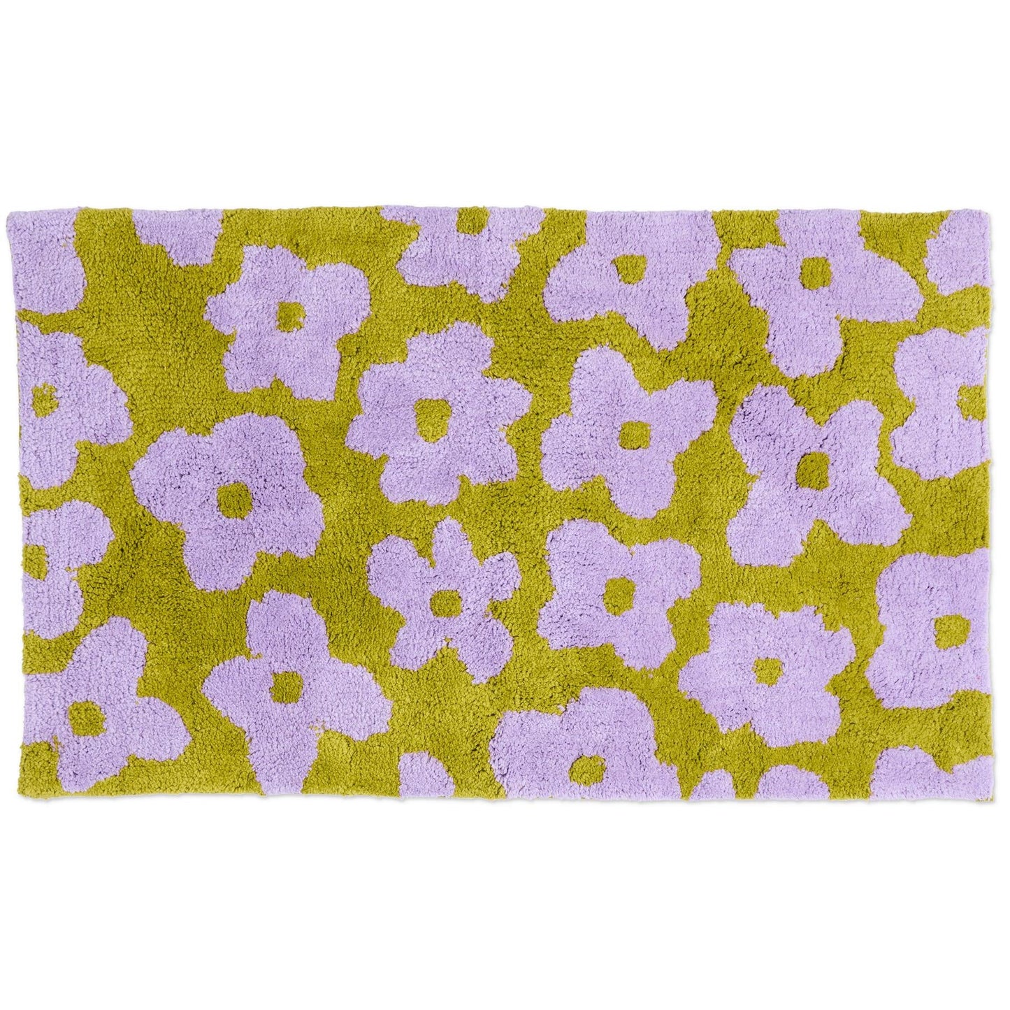Big Flower Bath Mat
