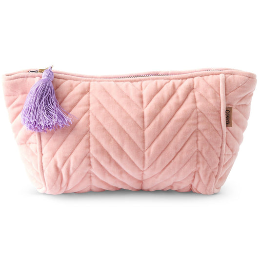 Sherbet Velvet Toiletry Bag