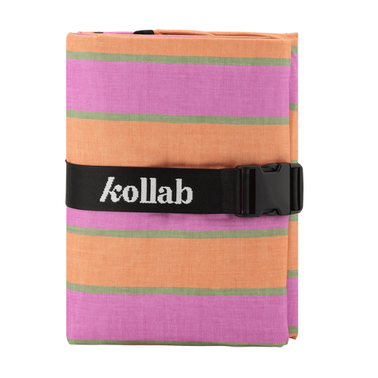 Sunset Stripe Large Picnic Mat