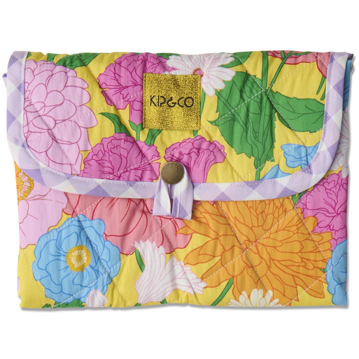 Follow The Sun Yellow Baby Change Mat