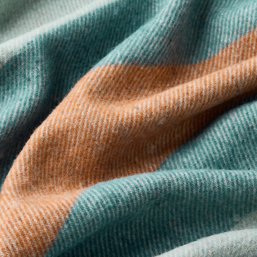 Breezy Lake Recycled Wool Throw