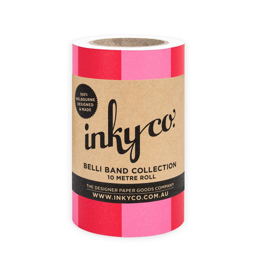 Stripe Pink Belli-Band