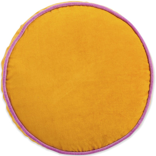 Mango Daiquiri Velvet Pea Cushion