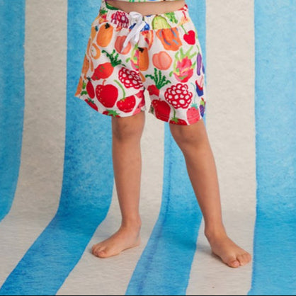Eat The Rainbow Kids Boardshorts