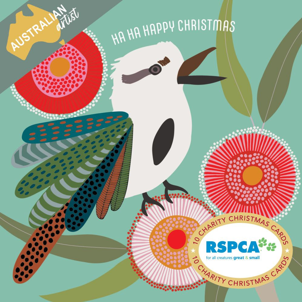 Kookaburra Charity Christmas Cards Set of 10