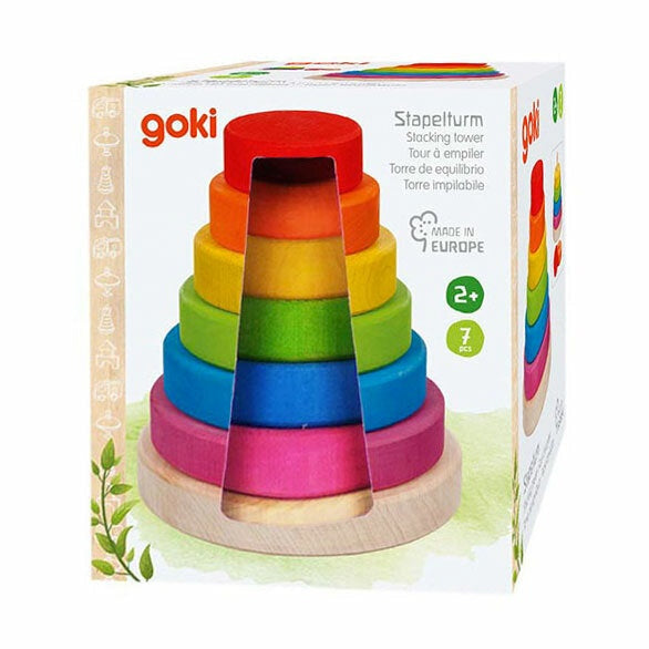 Rainbow Stacking Tower