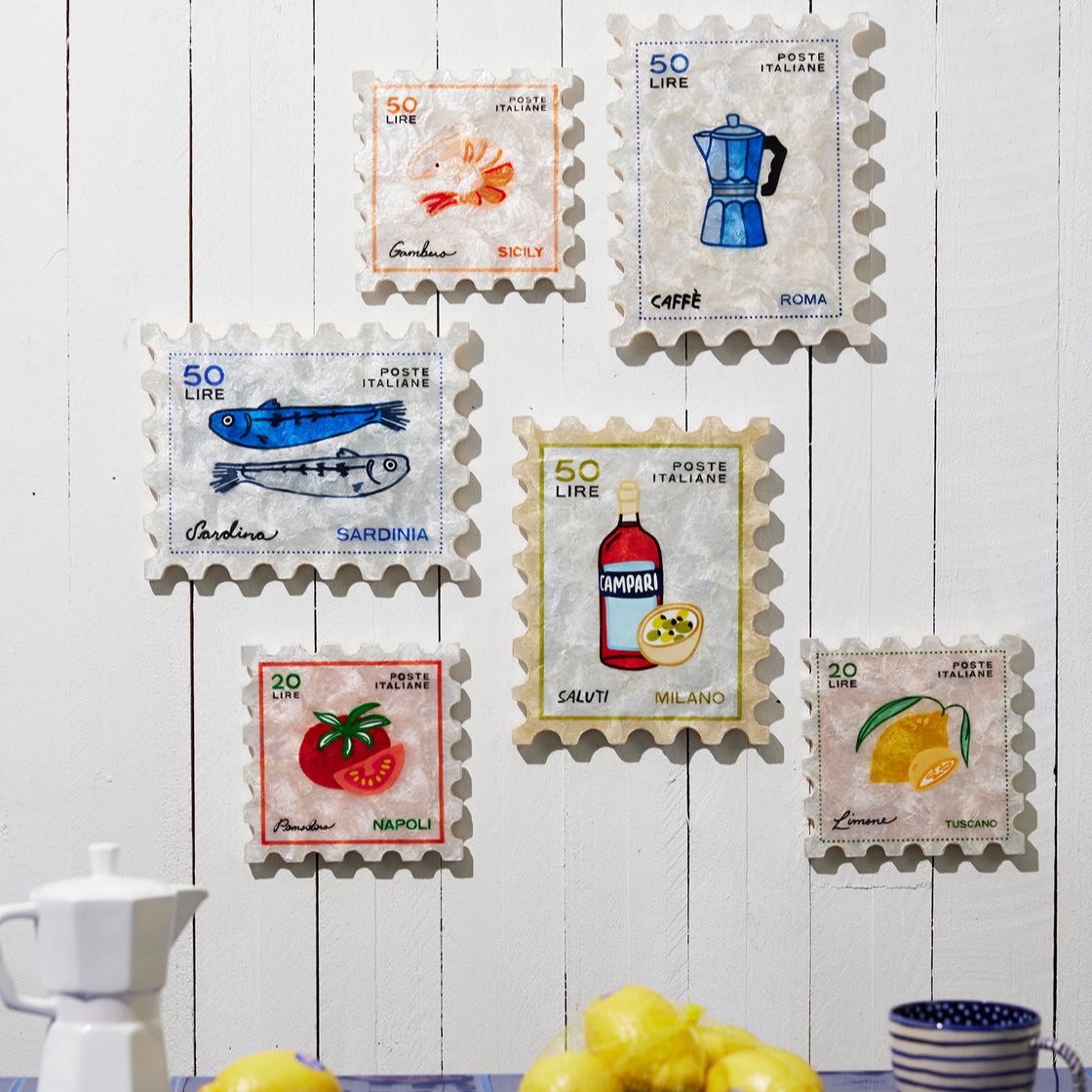 Pomodoro Stamp Wall Art