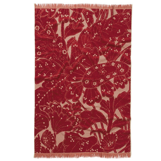 Crimson Lucia Bath Sheet