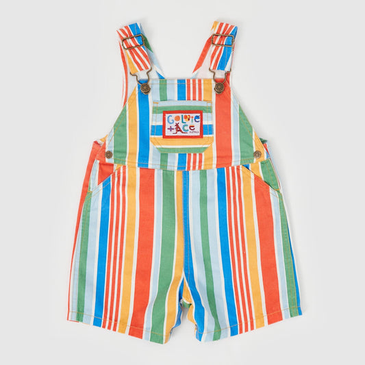 Burton Land Down Under Stripe Denim Kids Overalls