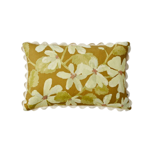 Violet Mustard Cushion