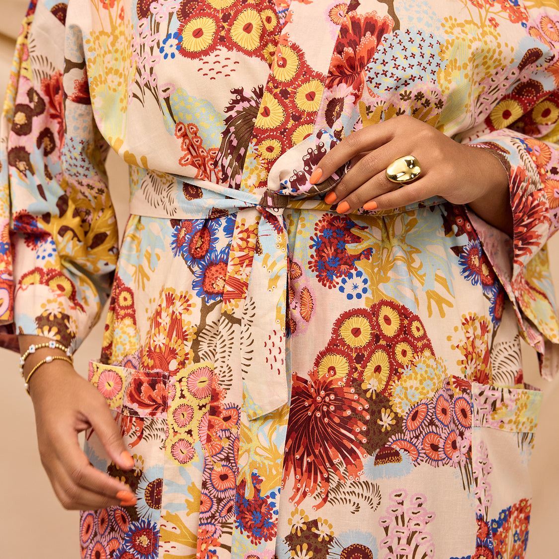 Pearl Cora Cotton Robe