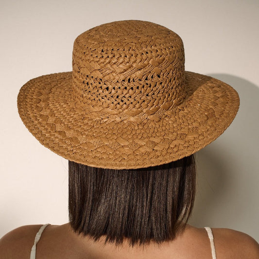 Tan Straw Hat