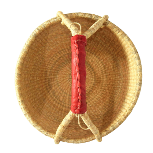 Large Round Brolga Basket
