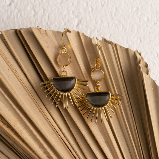 Alethia Fan Earrings