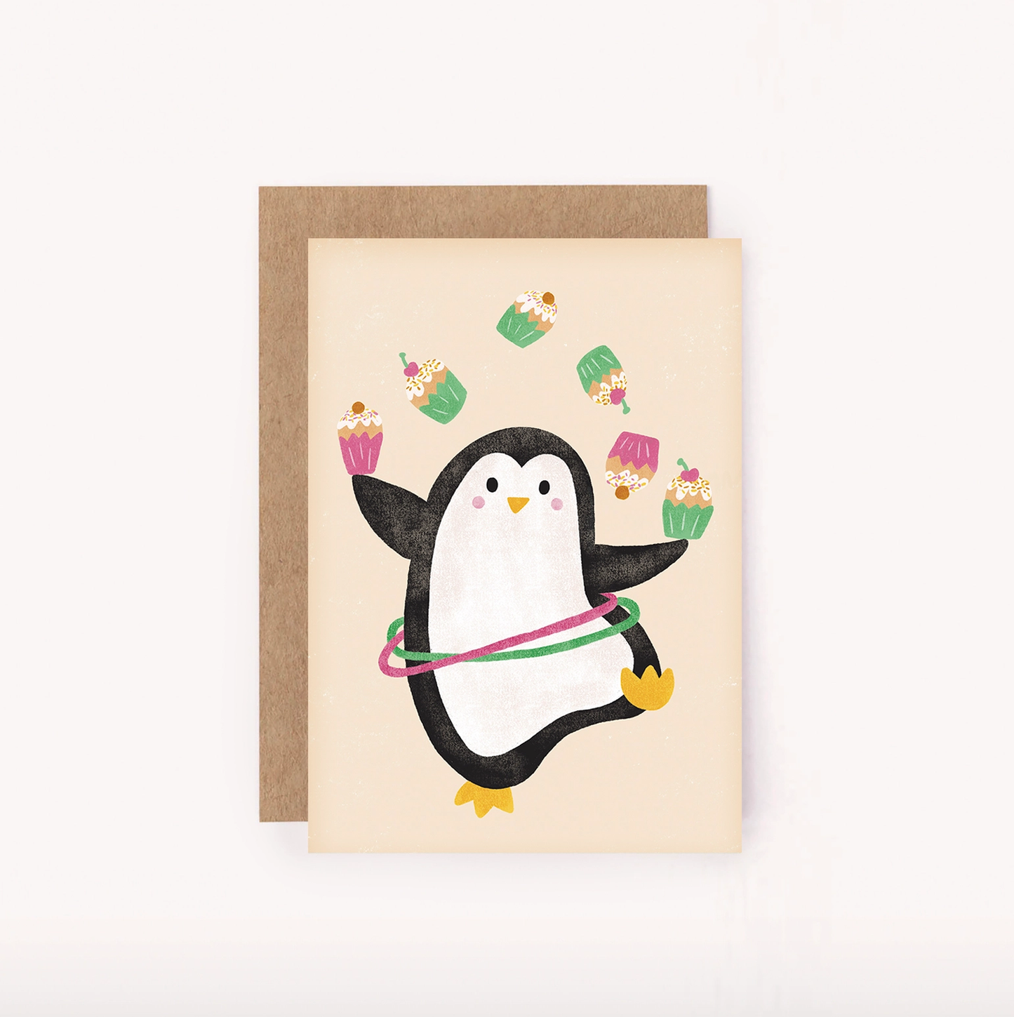 Penguin Mini Greeting Card