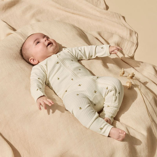 Bee Mine Organic Zipsuit
