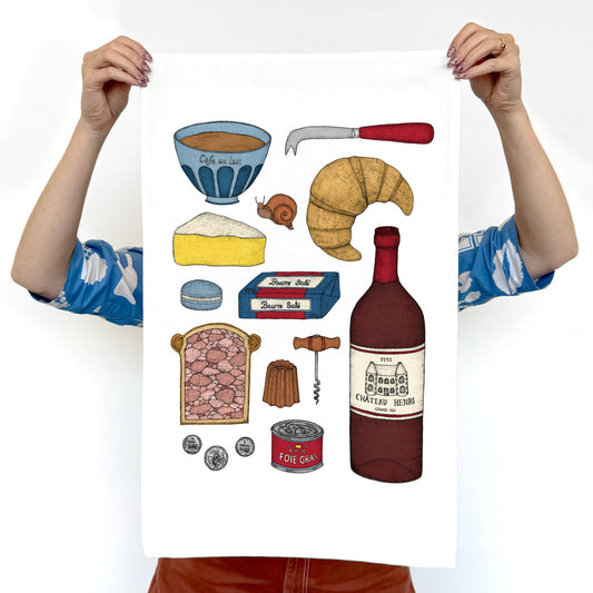 French Kitchen Tea Towel
