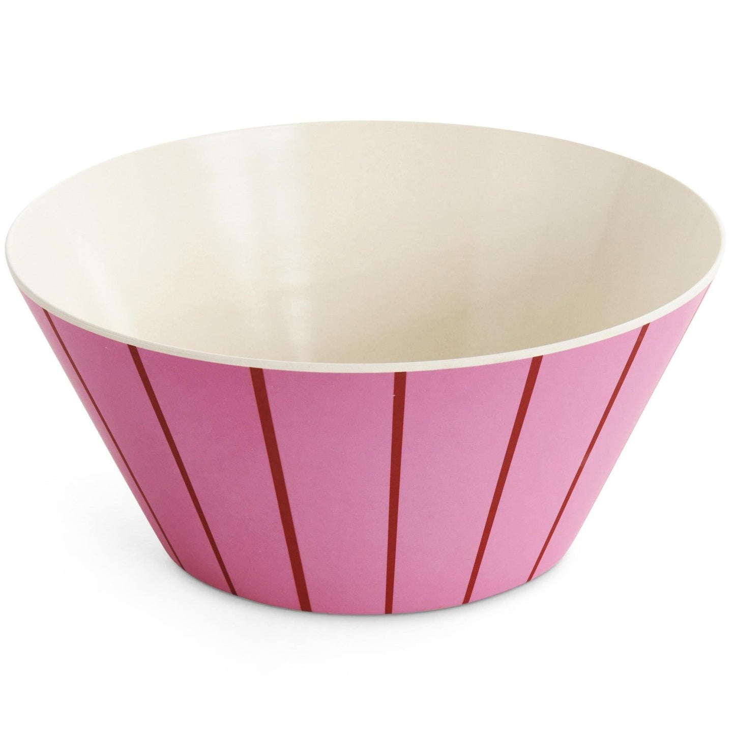 Iced Vovo Stripe Salad Bowl