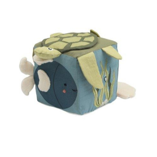 Sea Fabric Cube