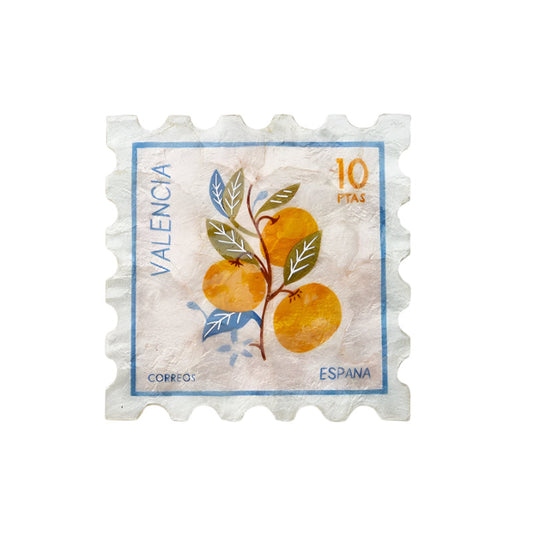 Valencia Stamp Wall Art