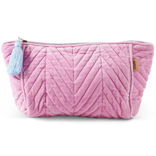 Candy Crush Velvet Toiletry Bag