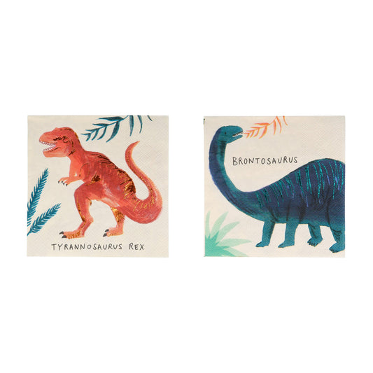 Dinosaur Kingdom Small Paper Napkins