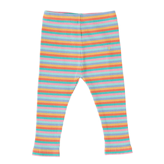 Candy Stripe Rib Kids Leggings